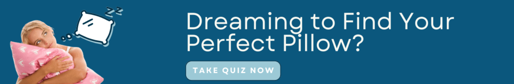 Dreaming to Find Your Perfect Pillow Quiz Banner - www.FindThePerfectPillow.com