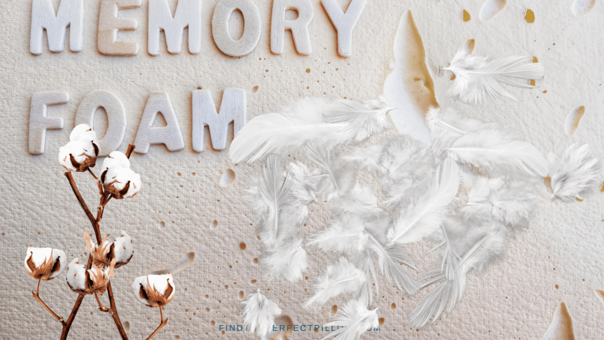 Pillow Fill Materials_ Memory Foam, Down, Gel Memory Foam -