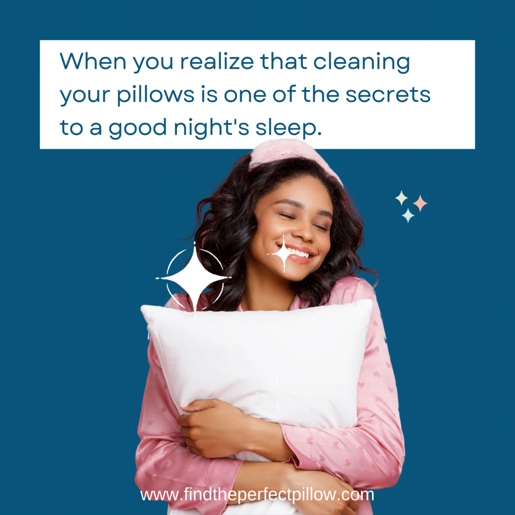 cleaning your pillows